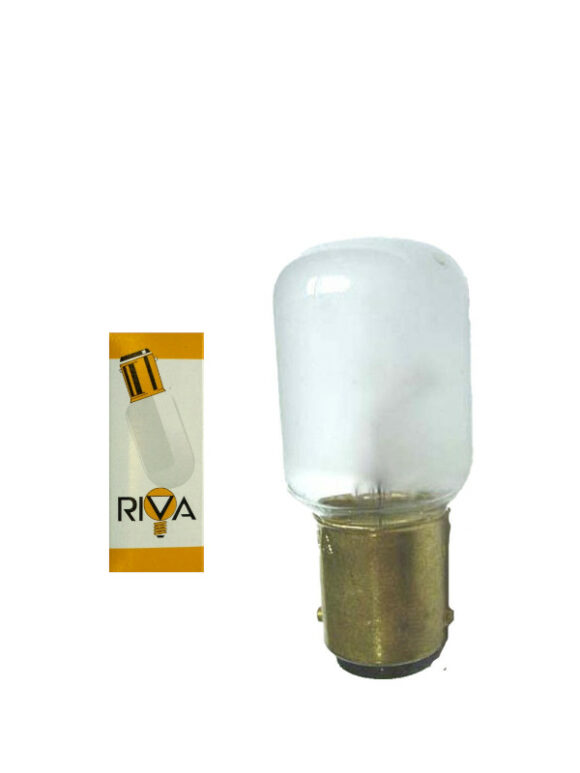 Ampoule RIVA B15 220V 15W 22X57