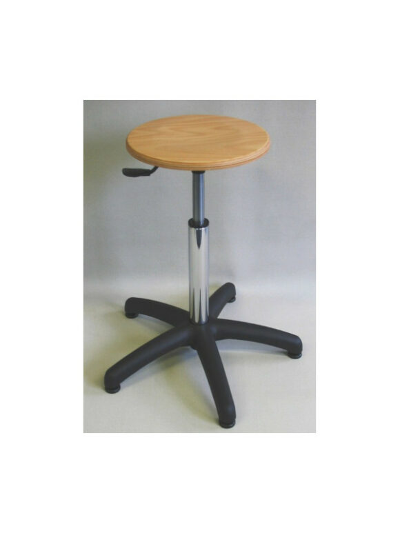 TABOURET D'ATELIER EN BOIS