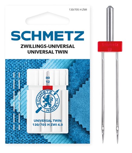 AIGUILLE DOUBLE 4,0/80 SCHMETZ (SWI)