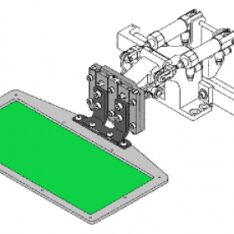 Kit d'extension 210 x 100mm MITSUBISHI MEUF-GK2-EX