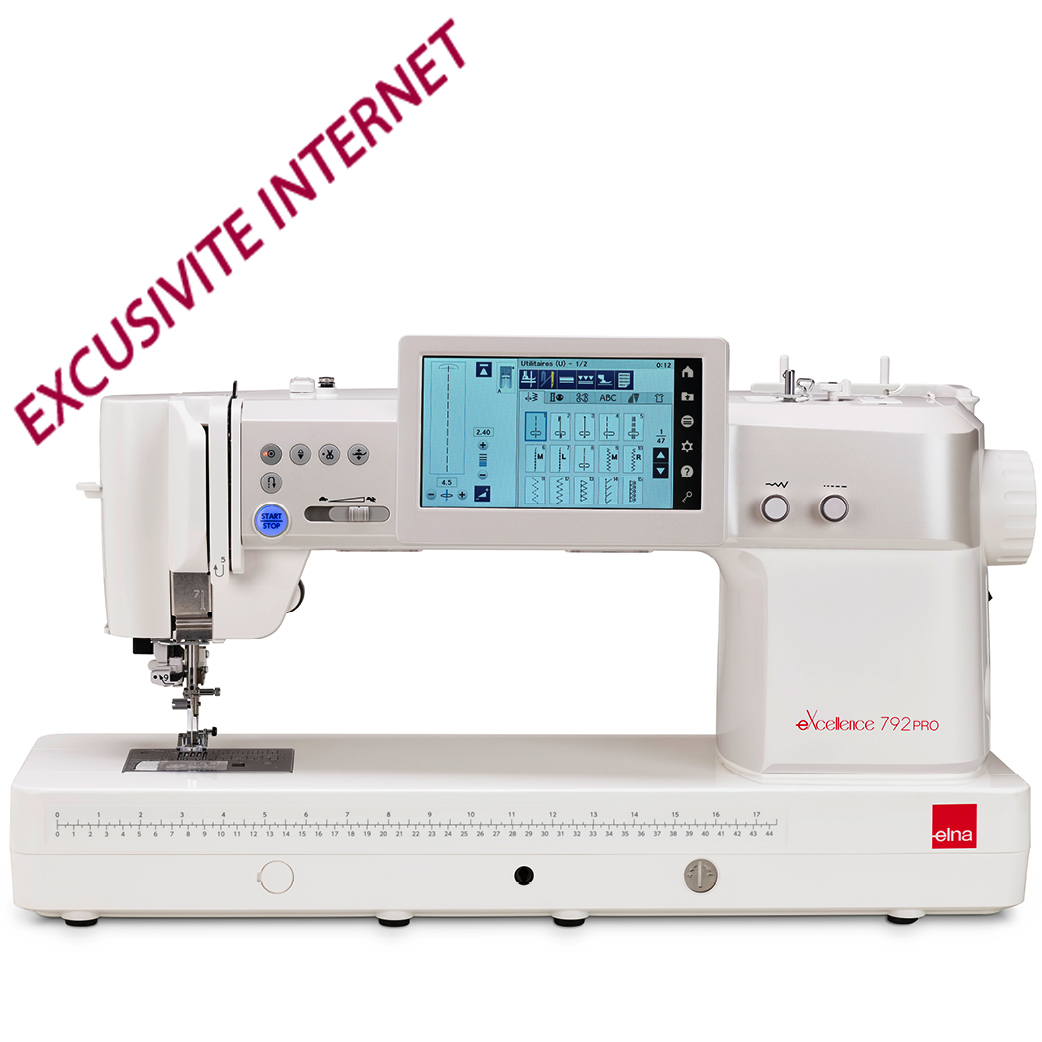 Machine à coudre Elna eXcellence 792PRO