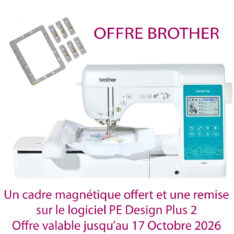 MACHINE A COUDRE ET A BRODER BROTHER F580
