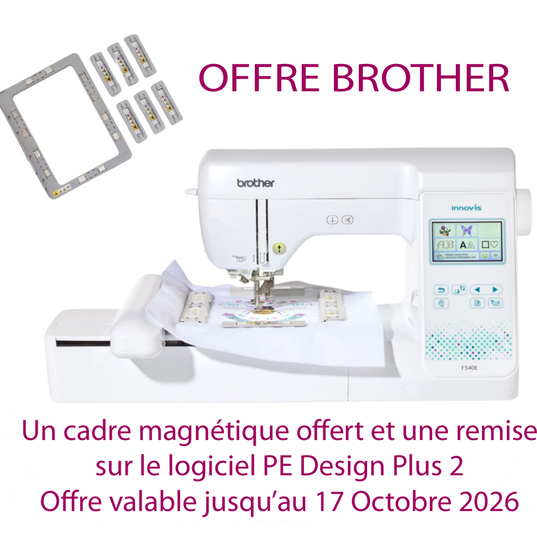 MACHINE A BRODER BROTHER F540